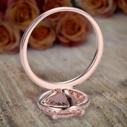 Huge Sale Antique Design Halo 1.25 carat Morganite and Diamond Halo Engagement Ring 