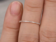 0.50 Carat Ring Wedding Band with Diamonds Band