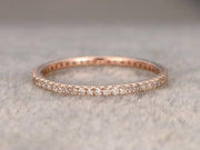 0.50 Carat Ring Wedding Band with Diamonds Band