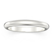 Comfort Fit 2.5mm Band Width 10K/14K/18K Solid Gold Wedding Ring