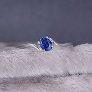 Limited Sapphire time Sale Offer! Divine Inexpensive Solitaire Engagement Ring 0.25 Carat Moissanite Diamond on 10k Gold